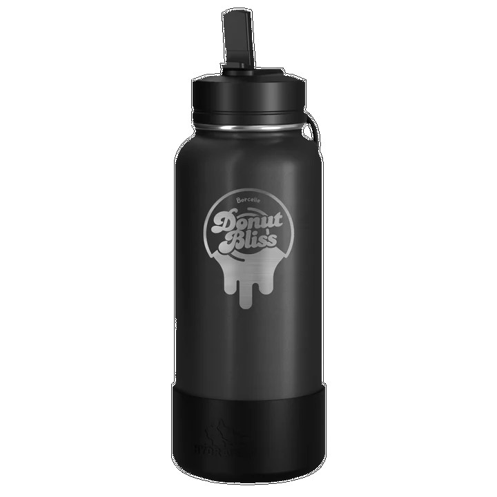 32 Oz. Hydrapeak Insulated Water Bottle w/Straw Lid 1