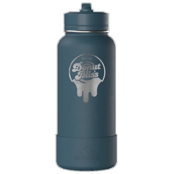 32 Oz. Hydrapeak Insulated Water Bottle w/Straw Lid 1
