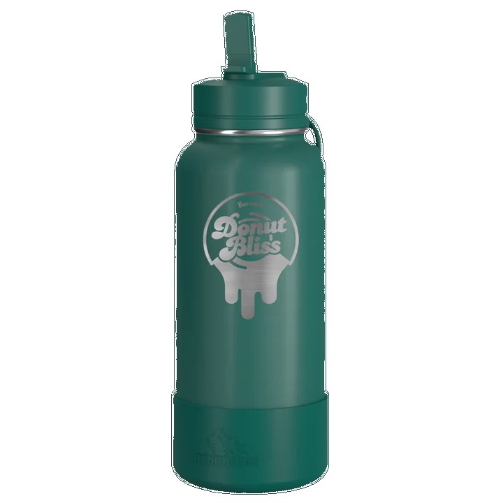 32 Oz. Hydrapeak Insulated Water Bottle w/Straw Lid 1
