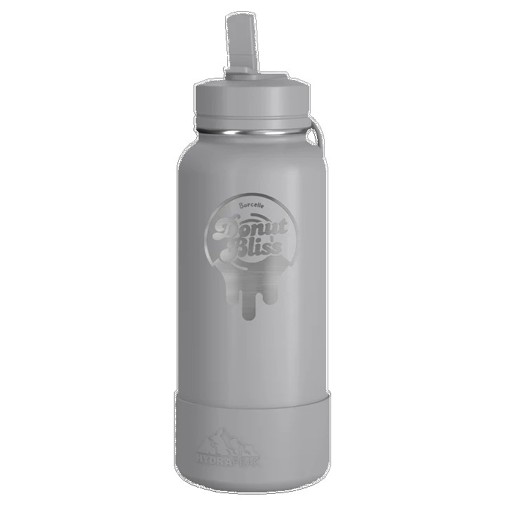 32 Oz. Hydrapeak Insulated Water Bottle w/Straw Lid 1