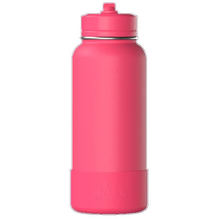 32 Oz. Hydrapeak Insulated Water Bottle w/Straw Lid 1