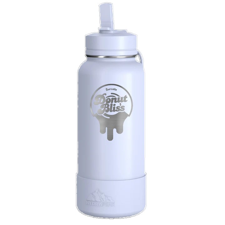 32 Oz. Hydrapeak Insulated Water Bottle w/Straw Lid 1