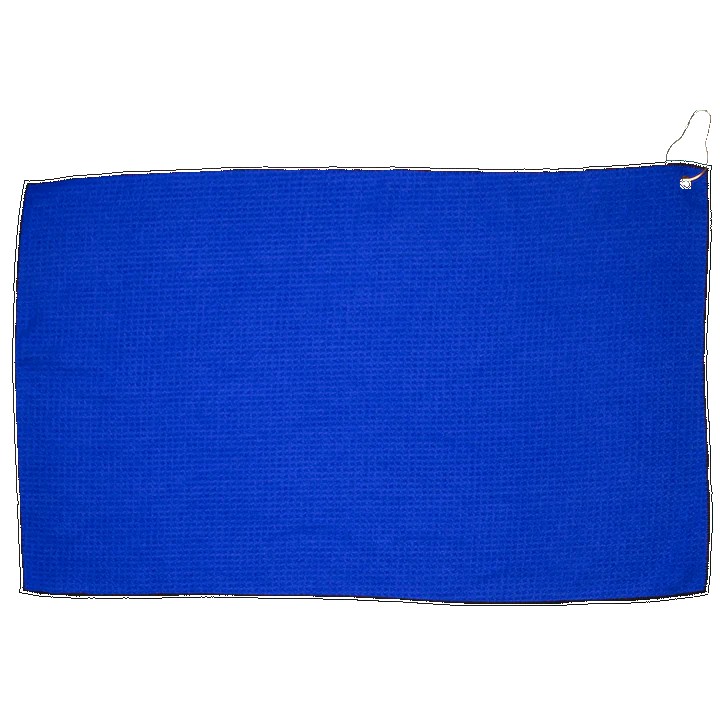 16" X 26" RPET Waffle Golf Towel with Hook & Grommet 1