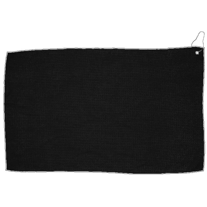 16" X 26" RPET Waffle Golf Towel with Hook & Grommet 1