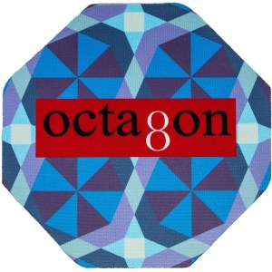 Octagon Shape Soft Mouse Pad 8"x 8"x 0.125" 1 Octagon Shape Soft Mouse Pad 8"x 8"x 0.125" 1