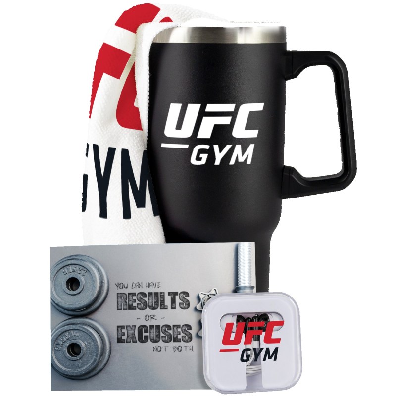 Workout Kit with 40 oz Tumbler, Earbuds & Rally Towel 1 Workout Kit with 40 oz Tumbler, Earbuds & Rally Towel 1