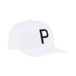 Puma Heritage Golf Cap - White Black Puma Heritage Golf Cap - White Black