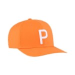 Puma Heritage Golf Cap - Orange White Puma Heritage Golf Cap - Orange White