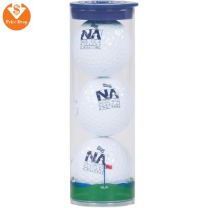 3 Ball Clear Tube with Callaway Golf Balls 1 3 Ball Clear Tube with Callaway Golf Balls 1
