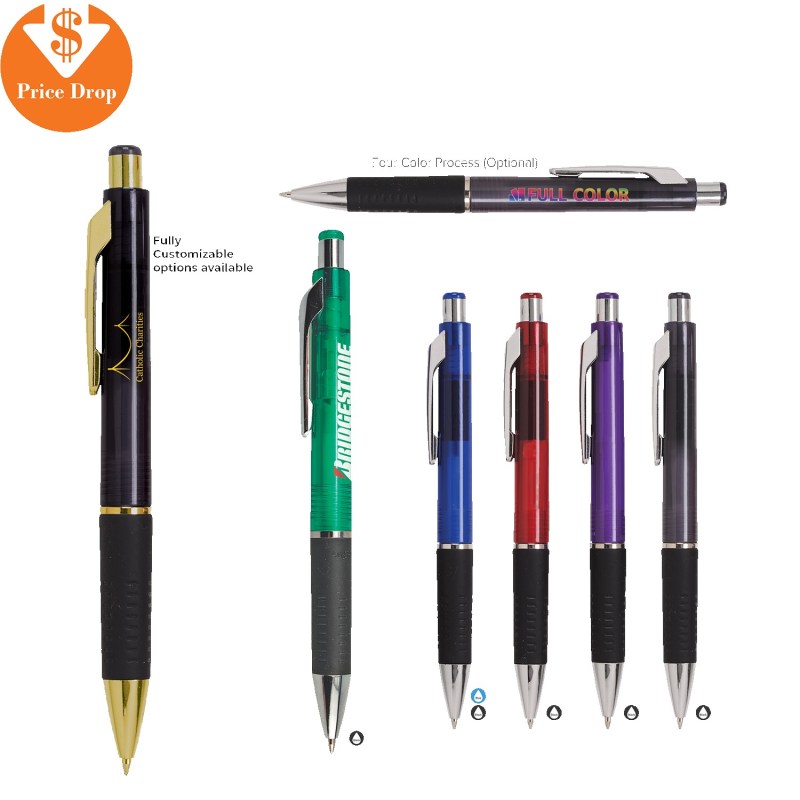 Quasar Translucent Black Gripper Pen 1 Quasar Translucent Black Gripper Pen 1