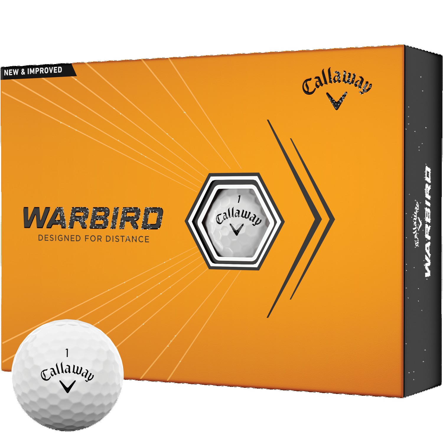 Callaway Warbird Distance + Golf Ball 1
