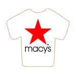 4" T-Shirt Shaped Logo Sugar Cookie - White 4" T-Shirt Shaped Logo Sugar Cookie - White