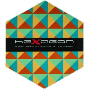Hexagon Shape Soft Mouse Pad 7.38"x 8.52"x 0.125" 1 Hexagon Shape Soft Mouse Pad 7.38"x 8.52"x 0.125" 1