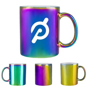 Prism11 Iridescent Mug White Inner 11 Oz 1 Prism11 Iridescent Mug White Inner 11 Oz 1