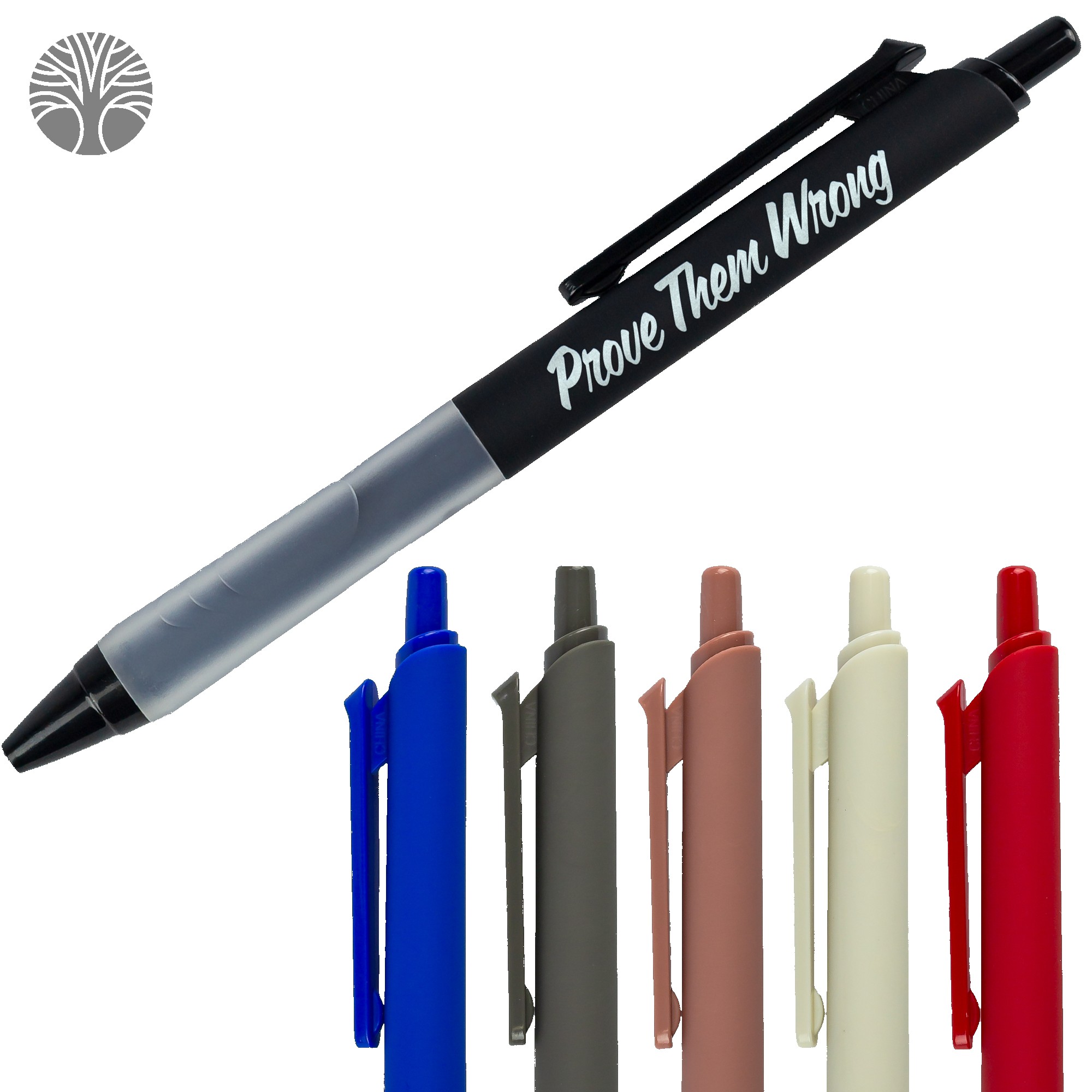 Recycled Soft-Touch Pen with Silicone Grip 1