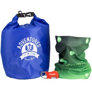 Outdoor Essentials Kit with Waterproof Dry Bag, Cooling Gaiter & Multi-Tool 1 Outdoor Essentials Kit with Waterproof Dry Bag, Cooling Gaiter & Multi-Tool 1