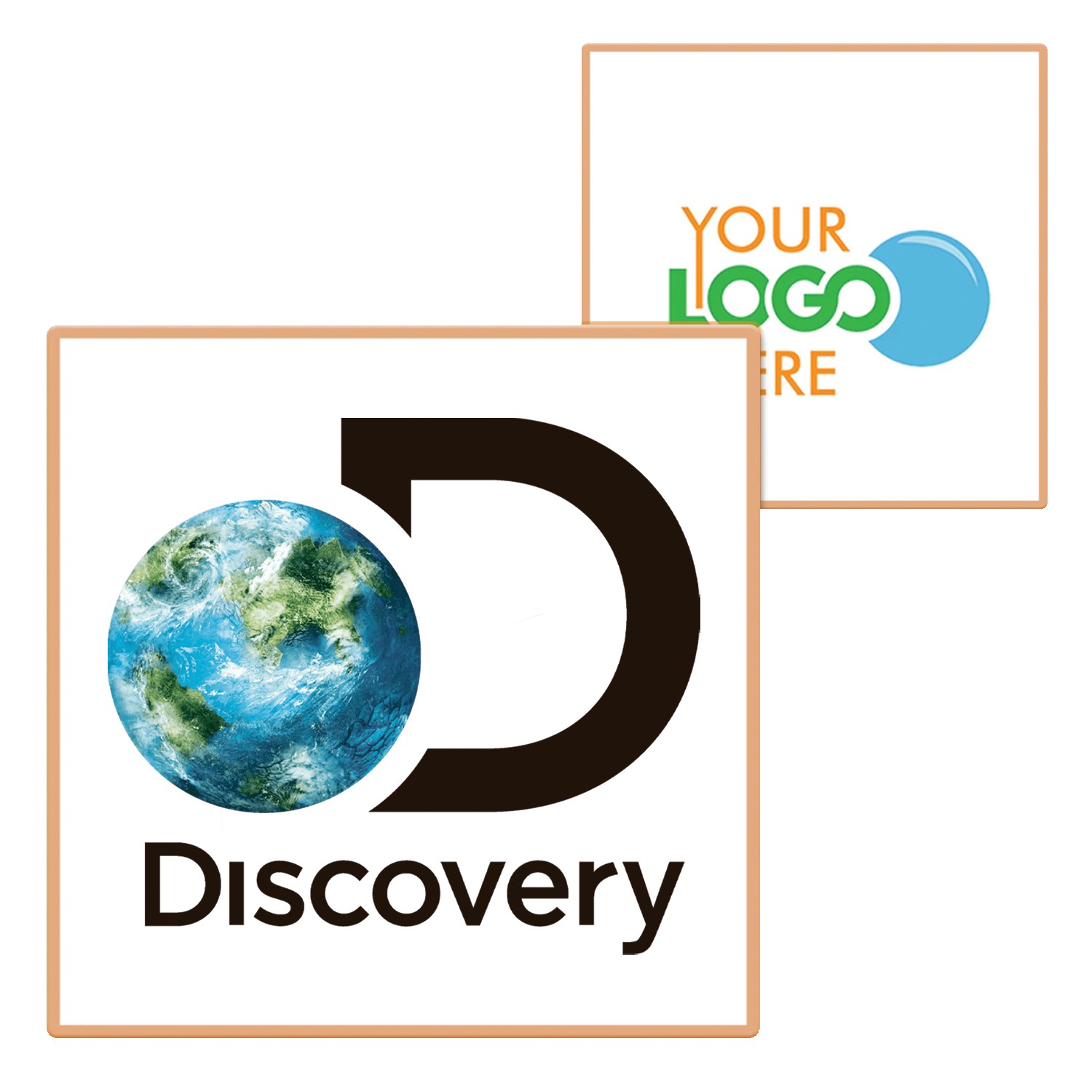 3.5" Square Logo Sugar Cookie 1 3.5" Square Logo Sugar Cookie 1