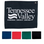 15" X 18" Hemmed Golf Towel with Grommet And Hook 1 15" X 18" Hemmed Golf Towel with Grommet And Hook 1