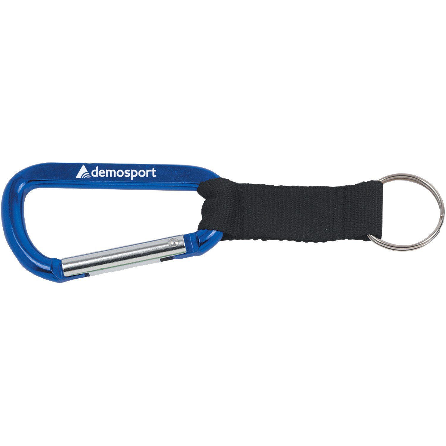 8mm Carabiner With Black Strap 1