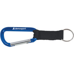 8mm Carabiner With Black Strap 2 8mm Carabiner With Black Strap 2