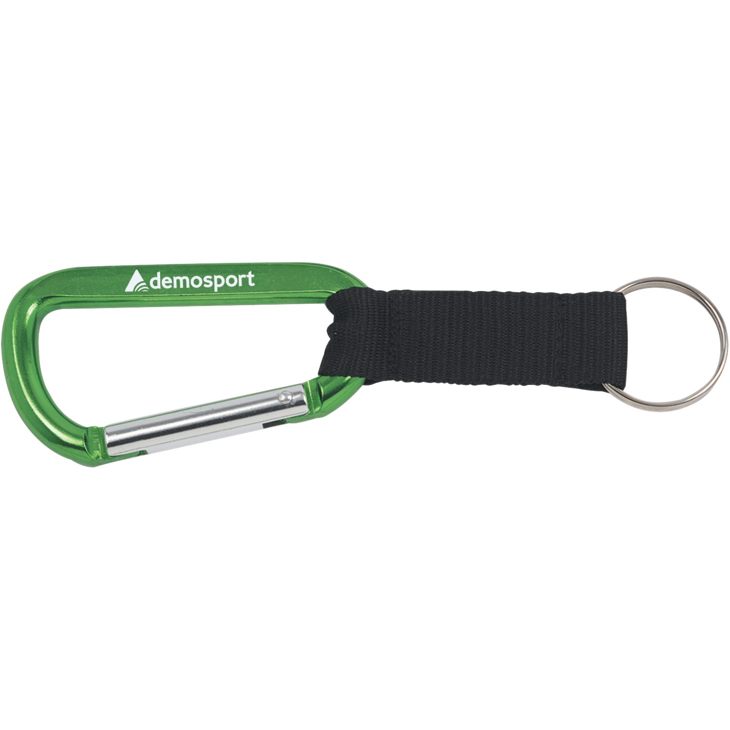8mm Carabiner With Black Strap 1