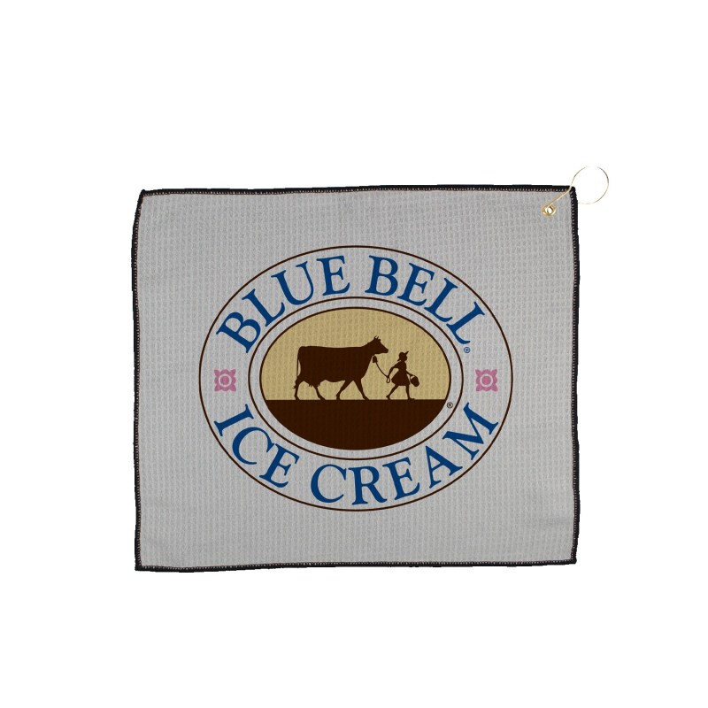 15" X 18" Waffle Golf Towel with Grommet And Hook 1 15" X 18" Waffle Golf Towel with Grommet And Hook 1