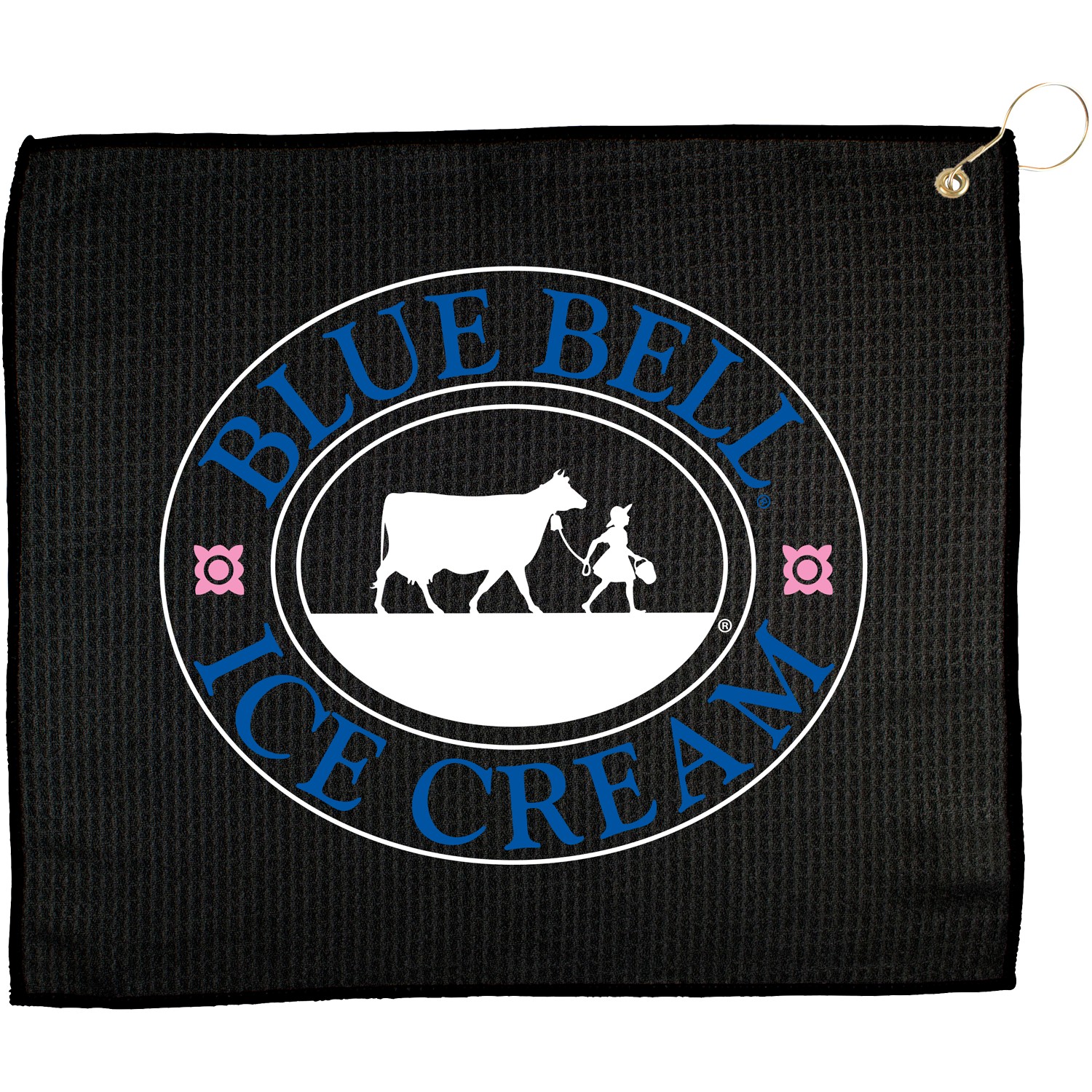 15" X 18" Waffle Golf Towel with Grommet And Hook 1