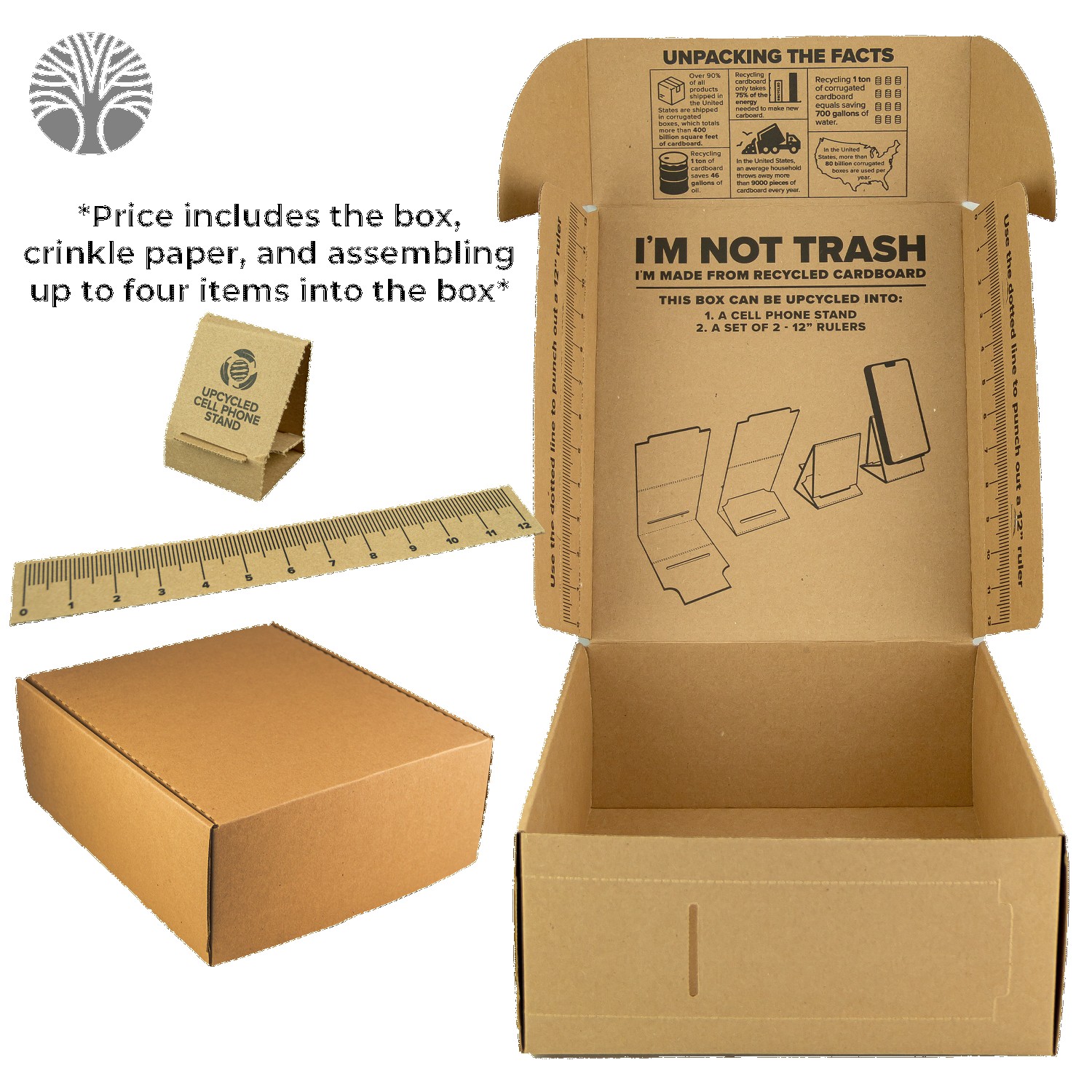 Corrugated Box Made From Recycled Material 1 Corrugated Box Made From Recycled Material 1