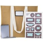 Sustainable Tote, Stone Paper Notebook & Recycled Pen Gift Set 2 Sustainable Tote, Stone Paper Notebook & Recycled Pen Gift Set 2