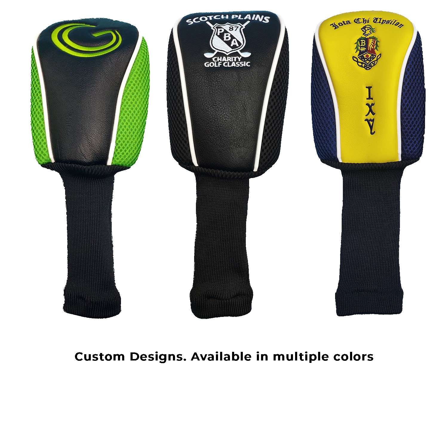 Longneck Mesh Embroidered Fairway Head Cover 1