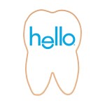 4" Tooth Shaped Logo Sugar Cookie - White 4" Tooth Shaped Logo Sugar Cookie - White
