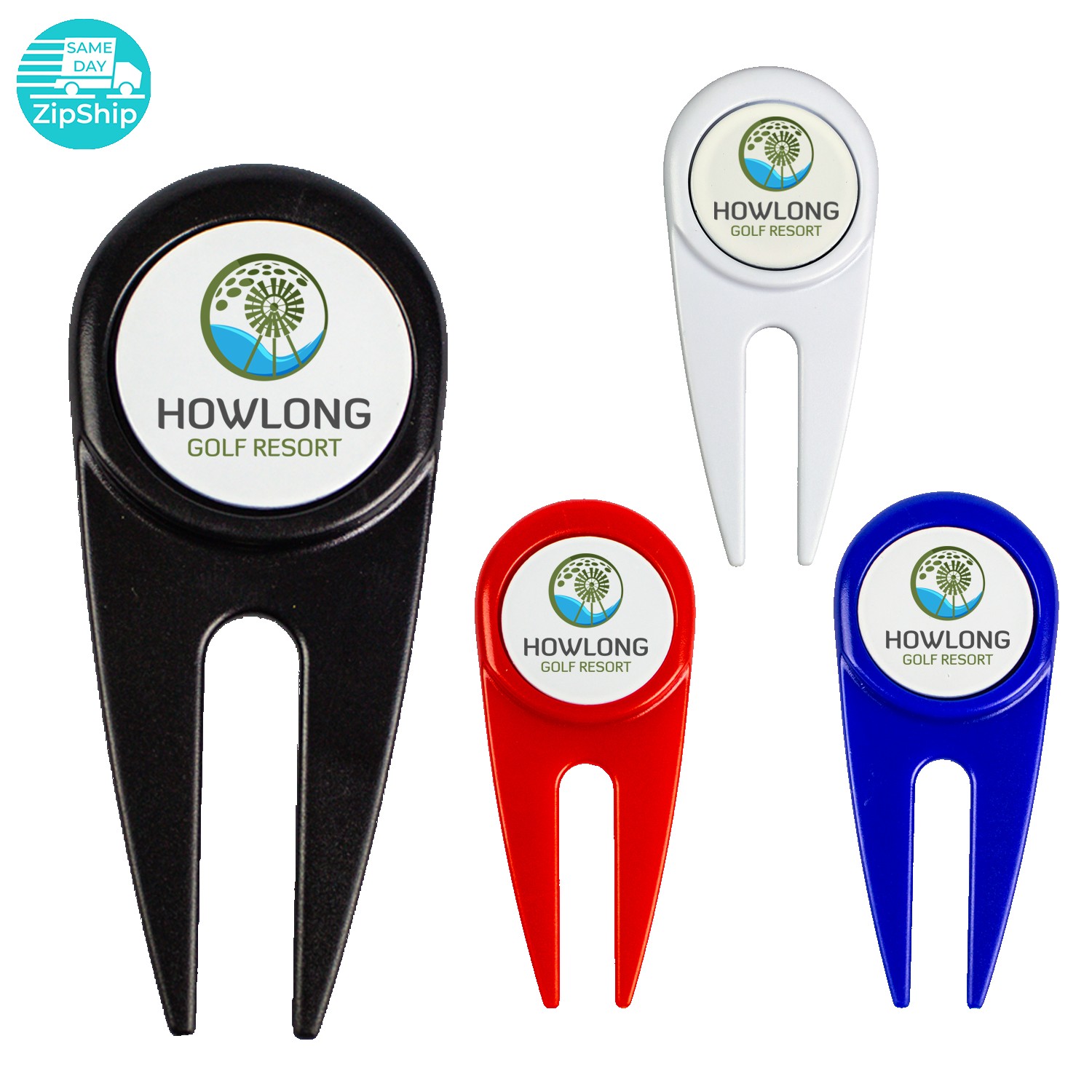 Divot Tool with Magnetic Ball Marker 1