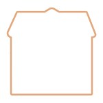 House Shaped Logo Sugar Cookie 2 House Shaped Logo Sugar Cookie 2