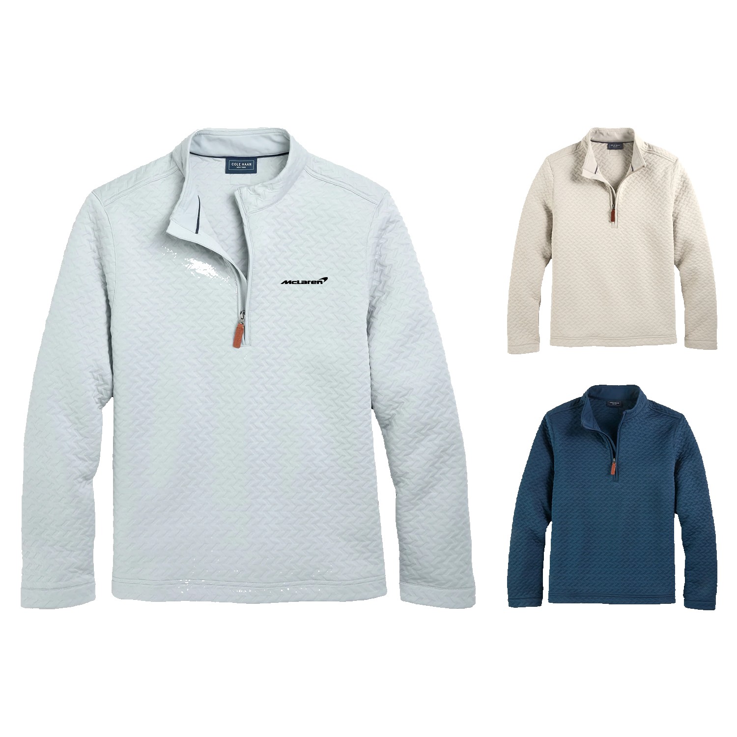 Cole Haan Last Stitch Men's Quarter Zip 1