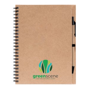 Hawken - Recycled Journal & Kraft Pen Set - ColorJet 1 Hawken - Recycled Journal & Kraft Pen Set - ColorJet 1