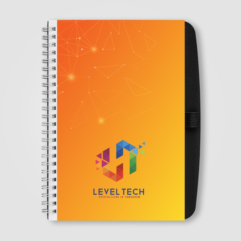 SimpliColor Hard Cover Spiral Notebook - A5 - Full-Color 1 SimpliColor Hard Cover Spiral Notebook - A5 - Full-Color 1