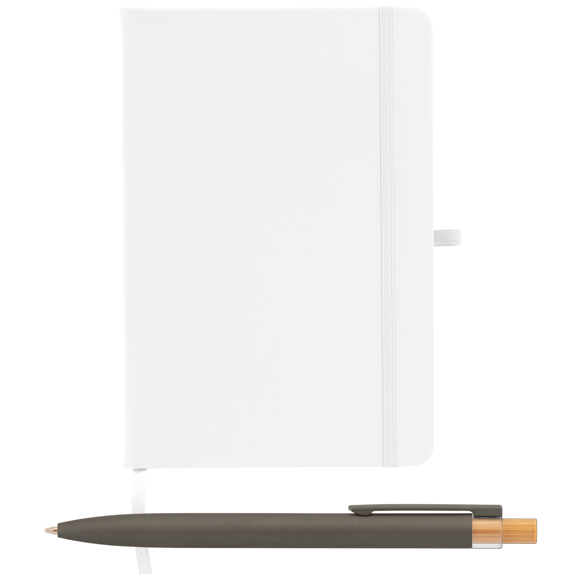 Wilde Recycled Hard Cover Journal & Pen Set - A5 5.5" x 8.3" - Full-Color Inkjet 1