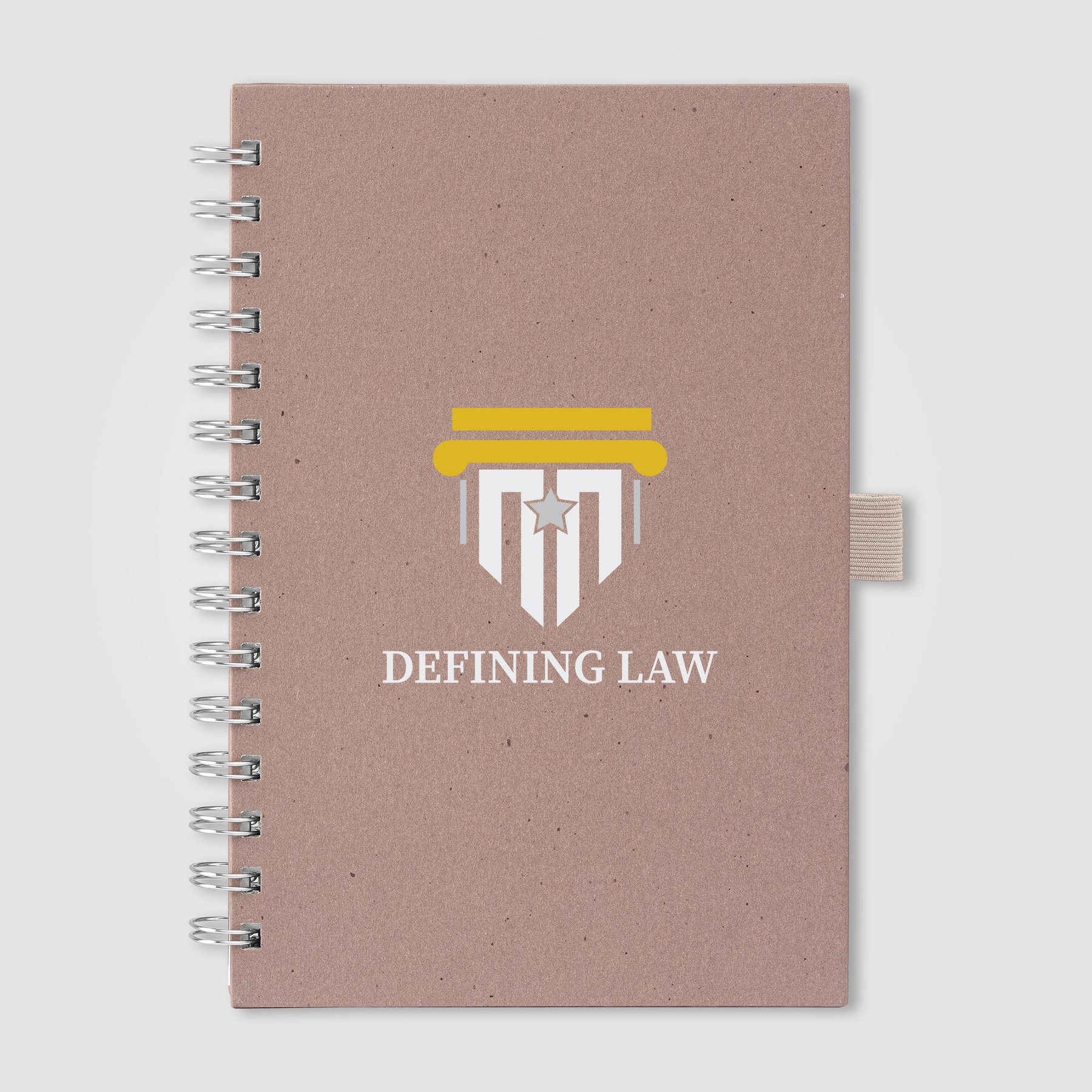 Terra Recycled Milk Carton Hard Cover Spiral Notebook - A5 1