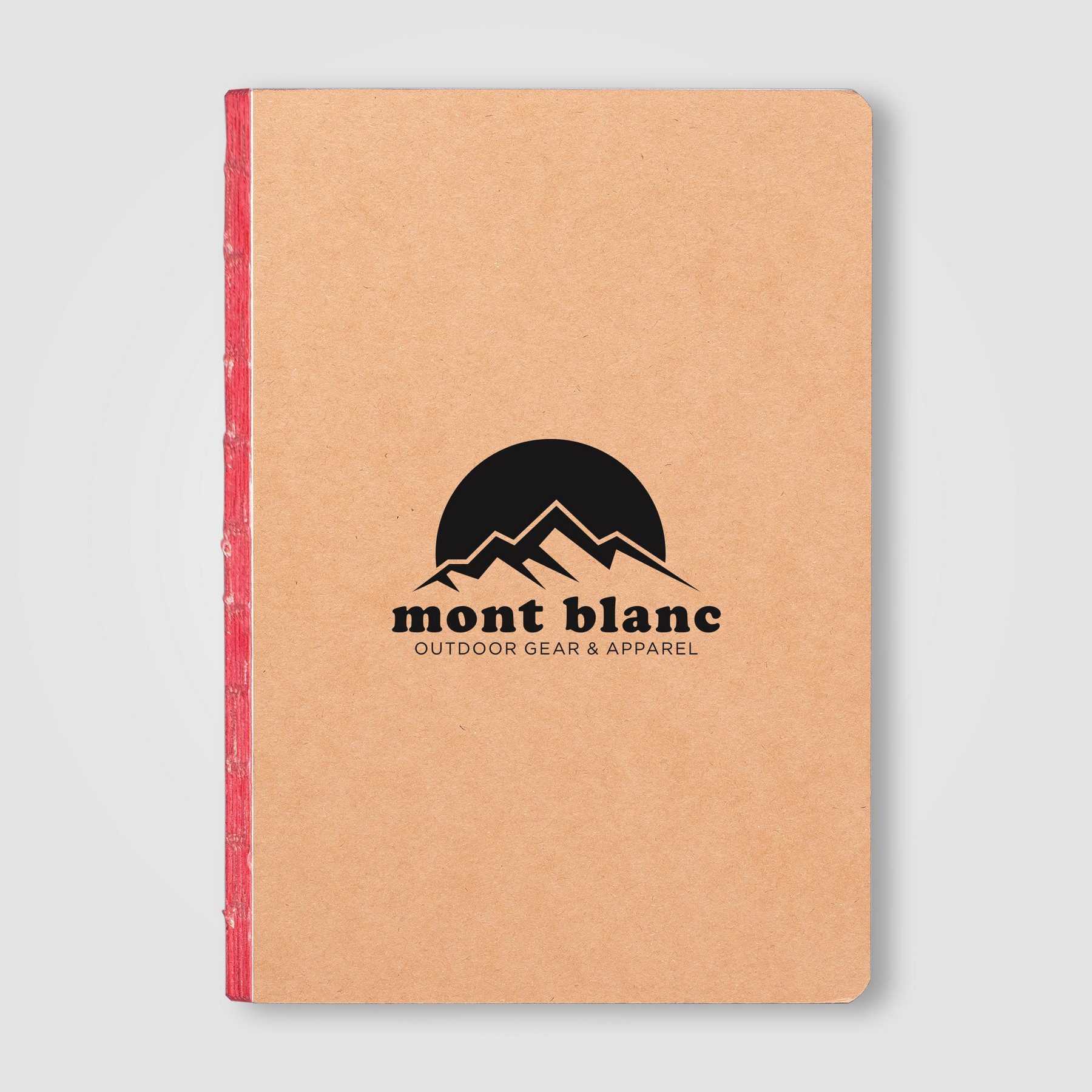 Romy Kraft Cover Color Edge Journal - A5 - Silkscreen 1