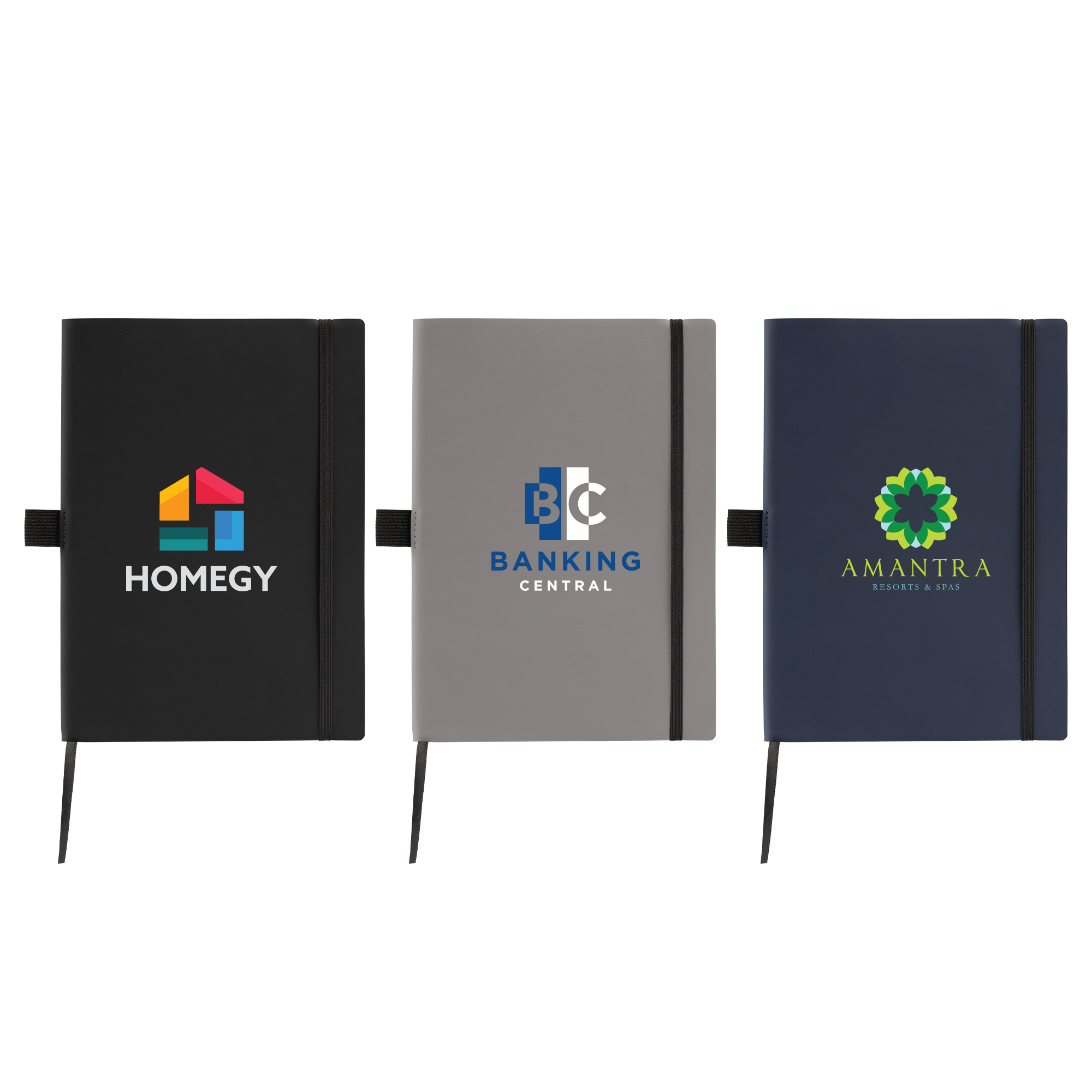 Hemingway Recycled Soft Cover Journal - A5 5.5" x 8.3" - Full-Color Inkjet 1