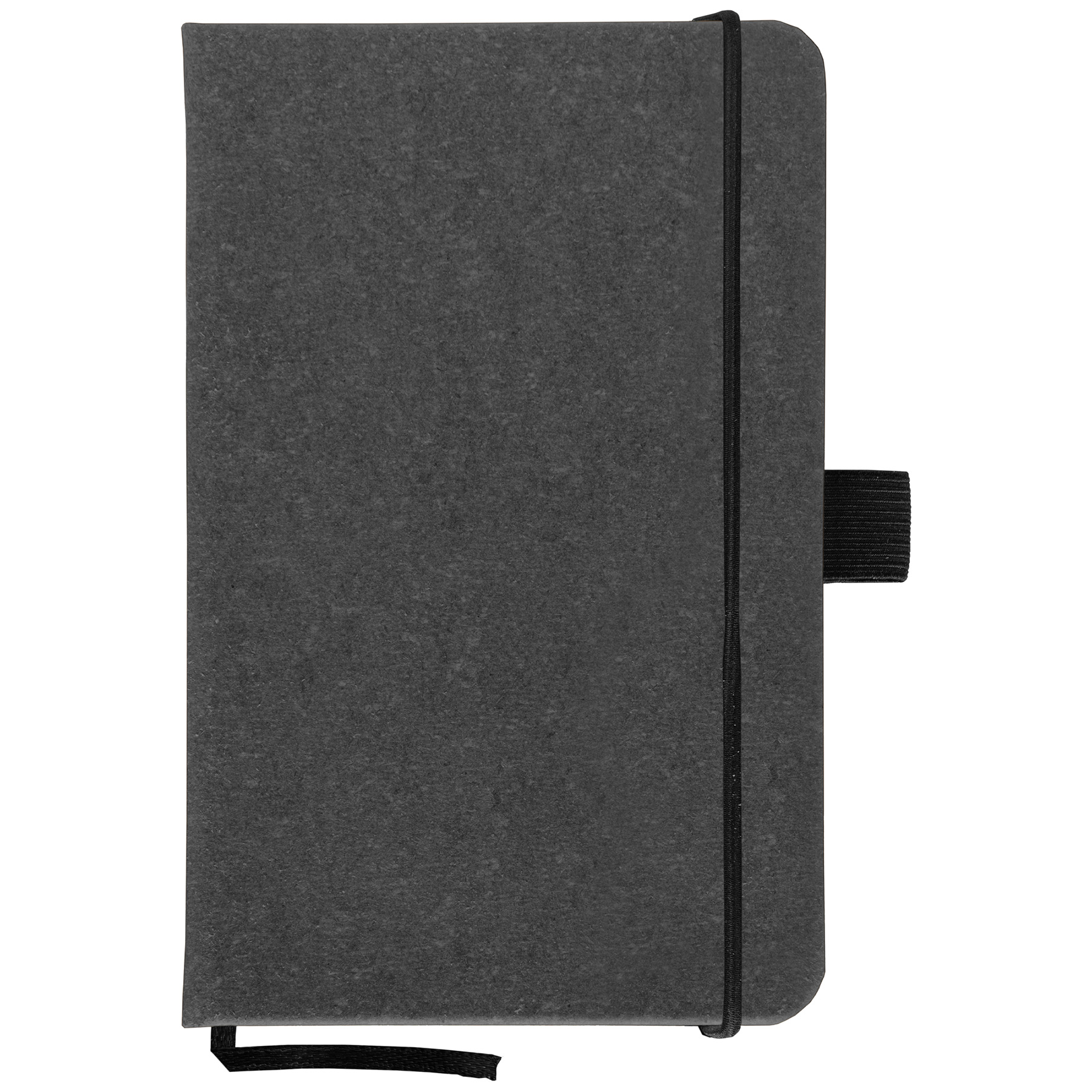 Carson 3.5" x 5.5" Recycled PU Leather Notebook - Silkscreen 1