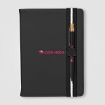 Newport Recycled Chevron Refillable Journal Pen Set - A5 1 Newport Recycled Chevron Refillable Journal Pen Set - A5 1