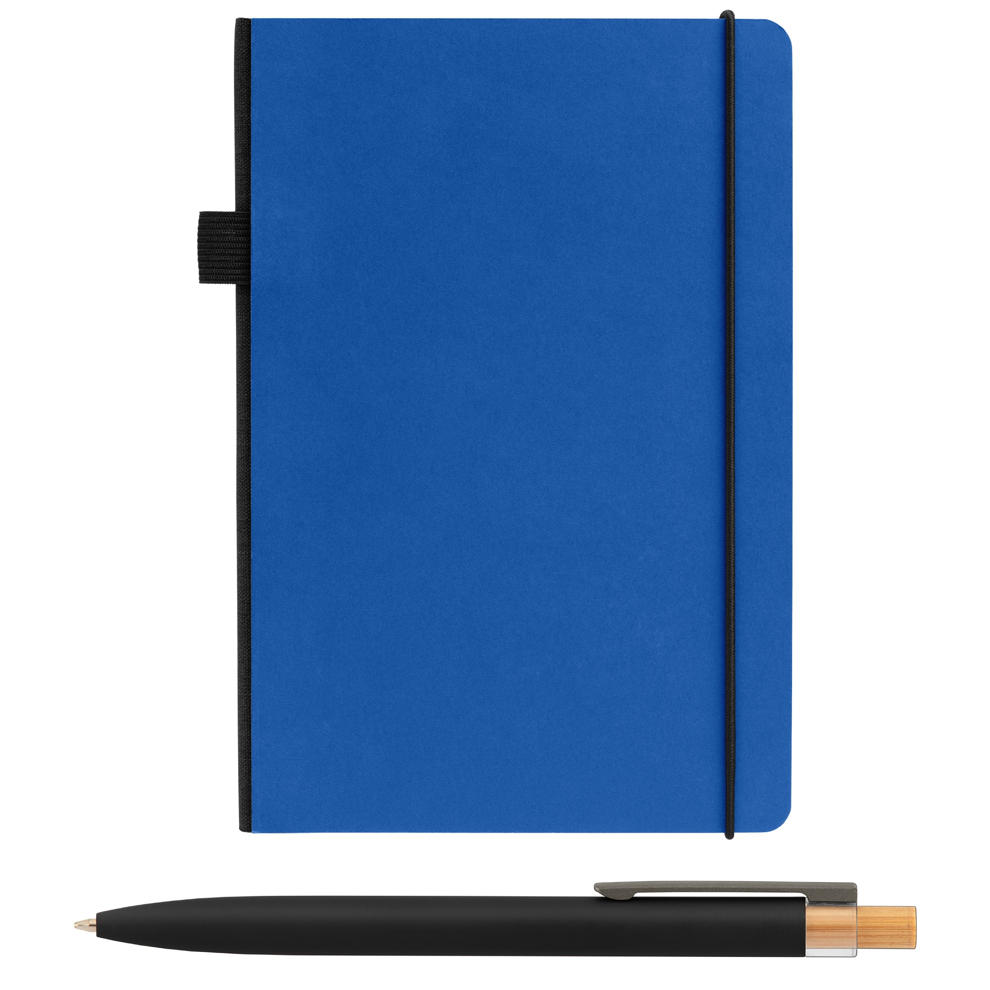 Recycled Kraft Paper Cover Journal & Pen Set - A5 5.9" x 8.3" - Full-Color Inkjet 1
