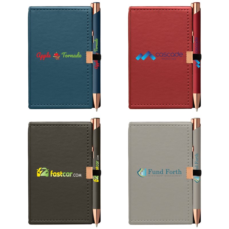 Note Caddy & Crosby Rose Gold Pen Gift Set - Full-Color Inkjet 1 Note Caddy & Crosby Rose Gold Pen Gift Set - Full-Color Inkjet 1