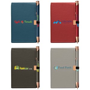 Note Caddy & Crosby Rose Gold Pen Gift Set - Full-Color Inkjet 1 Note Caddy & Crosby Rose Gold Pen Gift Set - Full-Color Inkjet 1