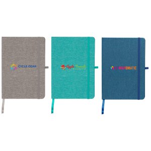 Melville 5.8" x 8.3" RPET Notebook - ColorJet 1 Melville 5.8" x 8.3" RPET Notebook - ColorJet 1