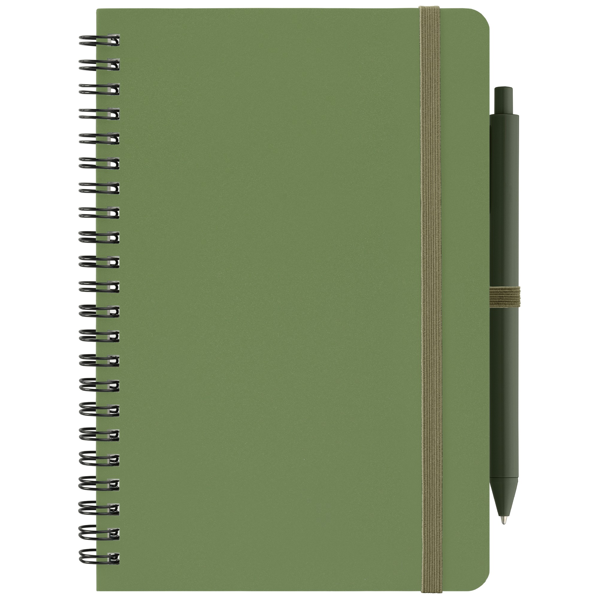Höga Repreve® Spiral Jotter Notepad - A5 - Silkscreen 1