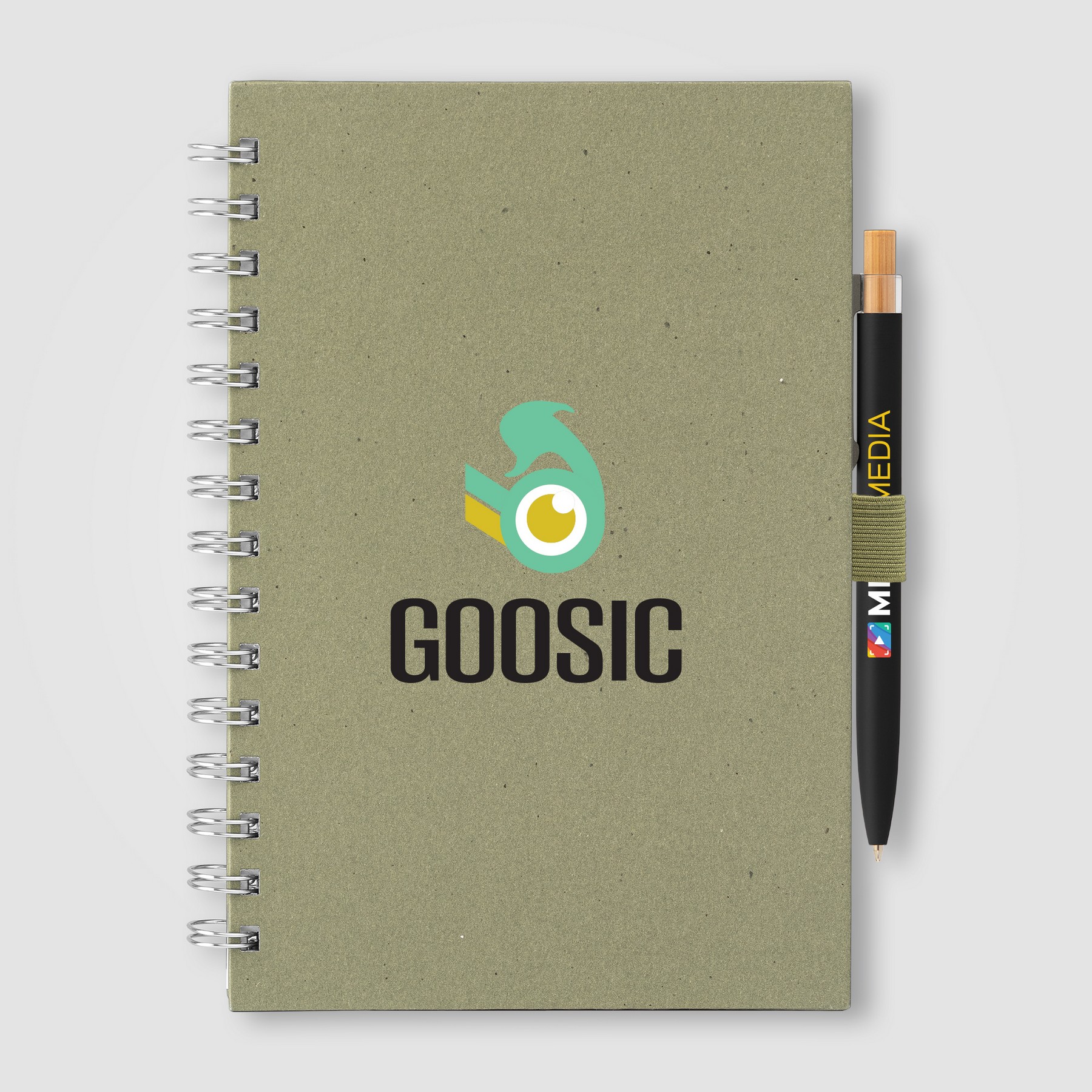 Terra Recycled Milk Carton Spiral Notebook & Reborn Pen Set – A5 1