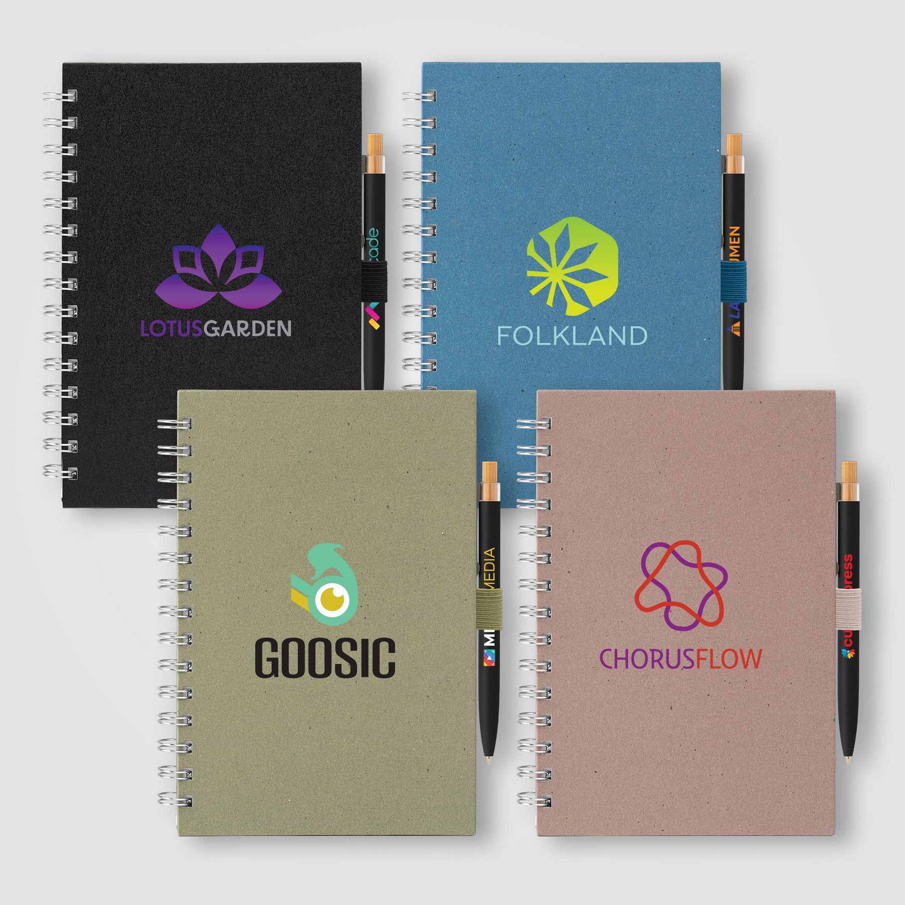 Terra Recycled Milk Carton Spiral Notebook & Reborn Pen Set – A5 1