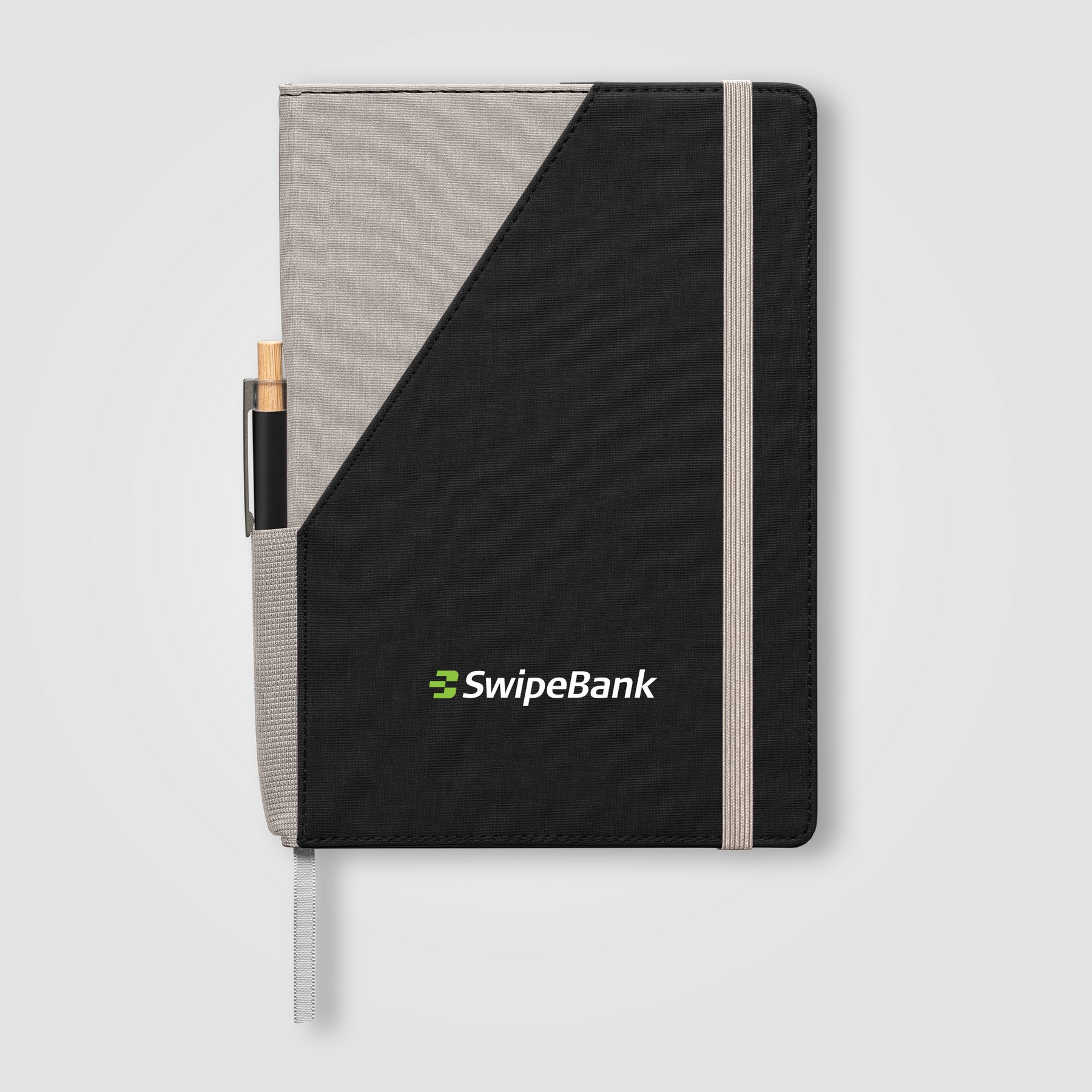 Xanadu Recycled PU Two-Tone Refillable Pen Set Notebook - A5 1